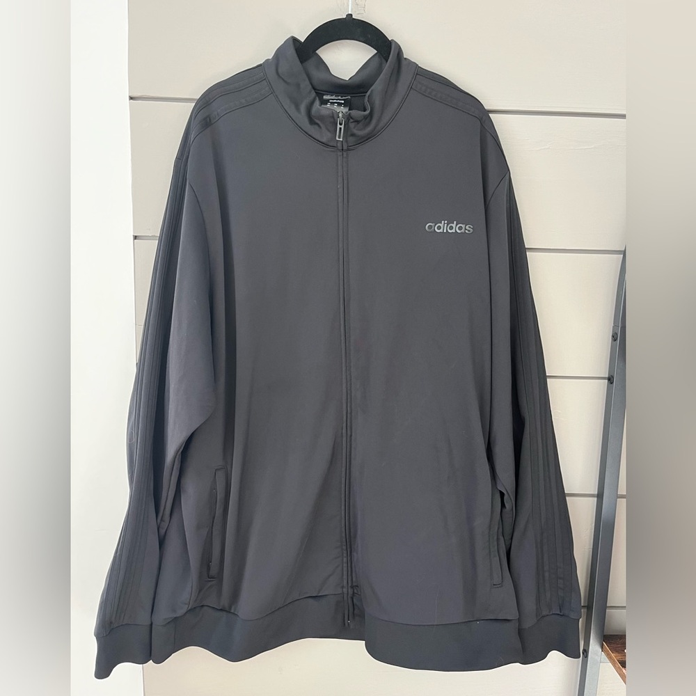 Adidas Essentials 3-Stripes Tricot Track‎ Jacket black 2XL Performance Gorpcore